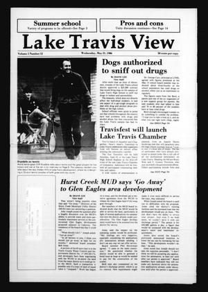 Primary view of object titled 'Lake Travis View (Austin, Tex.), Vol. 1, No. 12, Ed. 1 Wednesday, May 21, 1986'.