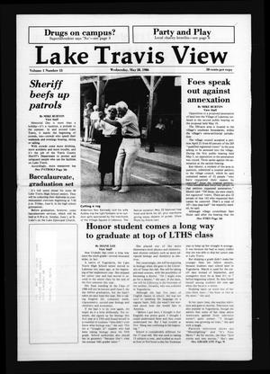 Lake Travis View (Austin, Tex.), Vol. 1, No. 13, Ed. 1 Wednesday, May 28, 1986