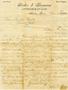 Letter: [Letter from John Watts Rector to Kenner K. Rector, April 7, 1882]