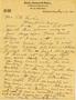 Letter: [Letter from John B. Rector to Rush Rector, August 29, 1892]