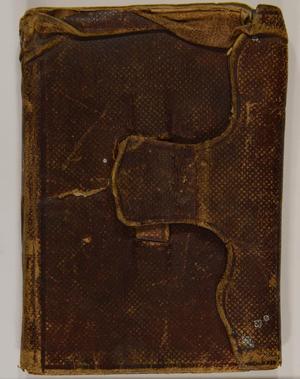 Primary view of object titled '[Civil War Diary of Dr. John Henry Bass]'.