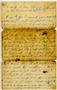 Primary view of [Letter from Vanburen W. Sargent to Mr. and Mrs. Sargent, May 14, 1863]