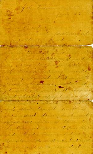 Primary view of object titled '[Letter from Vanburen W. Sargent to Mr. and Mrs. Sargent, June 25, 1864]'.