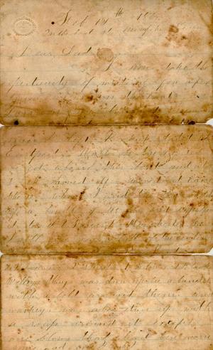 [Letter from Vanburen W. Sargent to Mr. Sargent, February 17, 1865]