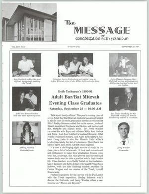 The Message, Volume 18, Number 2, September 1991