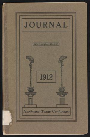 Primary view of object titled 'Journal of the Northwest Texas Annual Conference, Methodist Episcopal Church, South: 1912'.