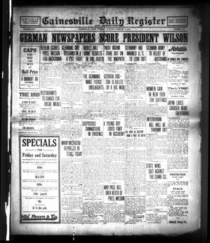 Primary view of object titled 'Gainesville Daily Register and Messenger (Gainesville, Tex.), Vol. 31, No. 215, Ed. 1 Thursday, February 4, 1915'.