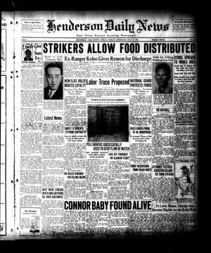 Henderson Daily News (Henderson, Tex.), Vol. 4, No. 103, Ed. 1 Tuesday, July 17, 1934