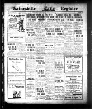 Gainesville Daily Register and Messenger (Gainesville, Tex.), Vol. 32, No. 113, Ed. 1 Saturday, October 23, 1915