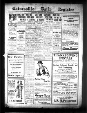 Gainesville Daily Register and Messenger (Gainesville, Tex.), Vol. 32, No. 131, Ed. 1 Friday, November 12, 1915