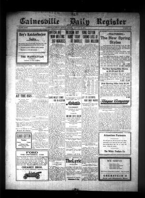 Gainesville Daily Register and Messenger (Gainesville, Tex.), Vol. 32, No. 186, Ed. 1 Monday, January 10, 1916