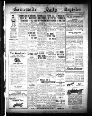 Gainesville Daily Register and Messenger (Gainesville, Tex.), Vol. 32, No. 228, Ed. 1 Tuesday, February 29, 1916