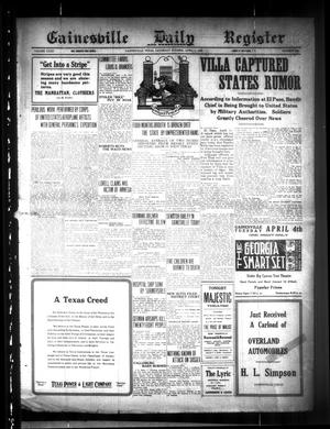 Gainesville Daily Register and Messenger (Gainesville, Tex.), Vol. 32, No. 232, Ed. 1 Saturday, April 1, 1916