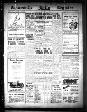 Primary view of object titled 'Gainesville Daily Register and Messenger (Gainesville, Tex.), Vol. 32, No. 235, Ed. 1 Wednesday, April 5, 1916'.