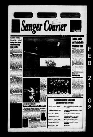 Sanger Courier (Sanger, Tex.), Vol. 103, No. 18, Ed. 1 Thursday, February 21, 2002
