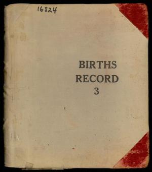 Travis County Clerk Records: Birth Record 3
