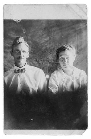 Postcard of Robert Carl Alexander and Wife