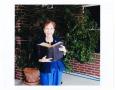 Primary view of [Shirley Grammer Holding Wiseman Bible]