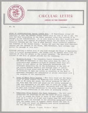 [New York Cotton Exchange Circular No. 56, December 6, 1963]