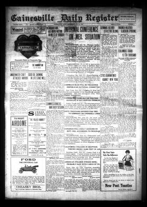 Gainesville Daily Register and Messenger (Gainesville, Tex.), Vol. 33, No. 6, Ed. 1 Wednesday, July 12, 1916