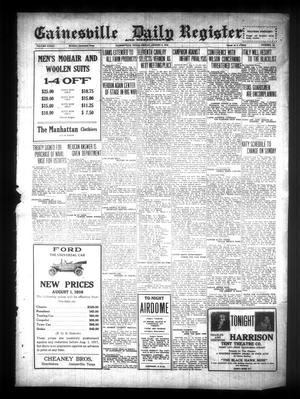 Gainesville Daily Register and Messenger (Gainesville, Tex.), Vol. 33, No. 26, Ed. 1 Friday, August 4, 1916
