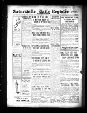 Gainesville Daily Register and Messenger (Gainesville, Tex.), Vol. 33, No. 103, Ed. 1 Friday, November 3, 1916