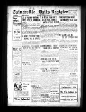 Gainesville Daily Register and Messenger (Gainesville, Tex.), Vol. 32, No. 127, Ed. 1 Friday, December 1, 1916