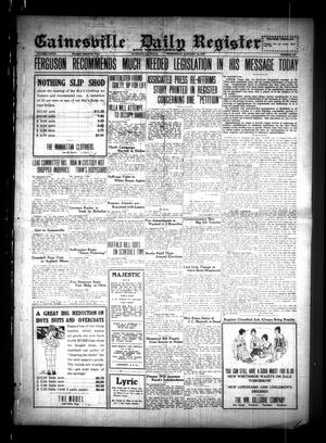 Gainesville Daily Register and Messenger (Gainesville, Tex.), Vol. 33, No. 159, Ed. 1 Wednesday, January 10, 1917