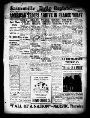 Gainesville Daily Register and Messenger (Gainesville, Tex.), Vol. 34, No. 301, Ed. 1 Wednesday, June 27, 1917
