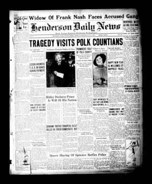 Henderson Daily News (Henderson, Tex.), Vol. 4, No. 246, Ed. 1 Tuesday, January 1, 1935
