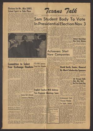 Texans Talk (Arlington, Tex.), Vol. 2, No. 3, Ed. 1 Friday, October 23, 1964