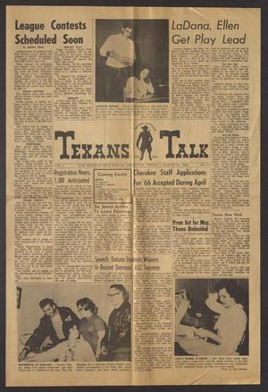 Texans Talk (Arlington, Tex.), Vol. 2, No. 10, Ed. 1 Friday, March 26, 1965