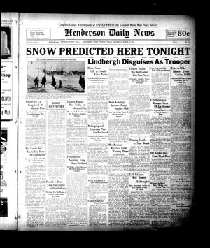 Henderson Daily News (Henderson, Tex.), Vol. 1, No. 308, Ed. 1 Thursday, March 10, 1932