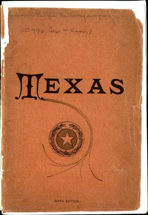 Primary view of object titled 'Statistics and Information Concerning the State of Texas'.