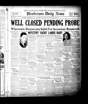 Henderson Daily News (Henderson, Tex.), Vol. 2, No. 16, Ed. 1 Wednesday, April 6, 1932
