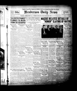 Henderson Daily News (Henderson, Tex.), Vol. 2, No. 25, Ed. 1 Sunday, April 17, 1932