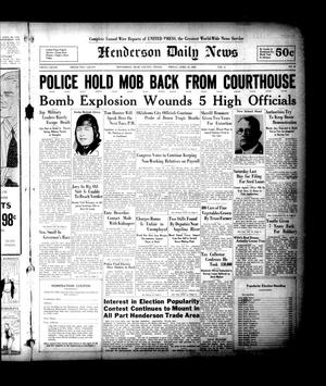 Henderson Daily News (Henderson, Tex.), Vol. 2, No. 36, Ed. 1 Friday, April 29, 1932