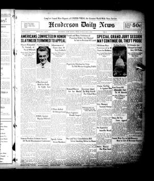 Henderson Daily News (Henderson, Tex.), Vol. 2, No. 37, Ed. 1 Sunday, May 1, 1932