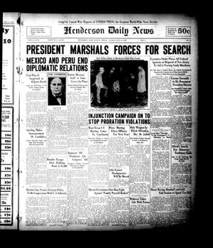 Primary view of object titled 'Henderson Daily News (Henderson, Tex.), Vol. 2, No. 49, Ed. 1 Sunday, May 15, 1932'.