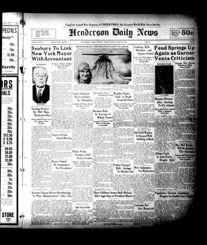 Henderson Daily News (Henderson, Tex.), Vol. 2, No. 61, Ed. 1 Sunday, May 29, 1932