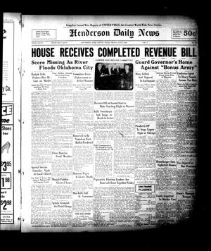 Henderson Daily News (Henderson, Tex.), Vol. 2, No. 66, Ed. 1 Friday, June 3, 1932