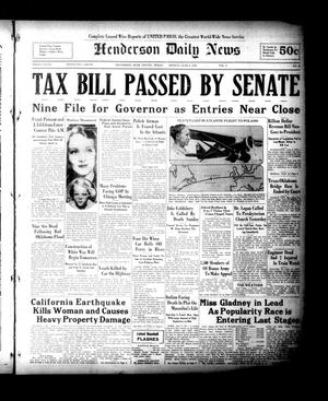 Henderson Daily News (Henderson, Tex.), Vol. 2, No. 68, Ed. 1 Monday, June 6, 1932