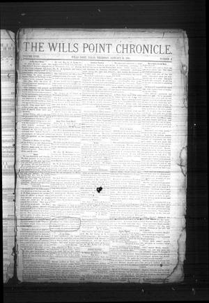 The Wills Point Chronicle. (Wills Point, Tex.), Vol. 18, No. 2, Ed. 1 Thursday, January 10, 1895