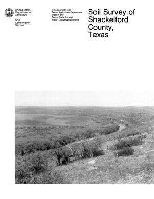 Primary view of object titled 'Soil Survey of Shackelford County, Texas'.