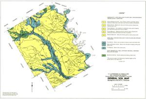 General Soil Map, Bosque County, Texas