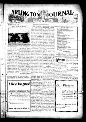 Arlington Journal (Arlington, Tex.), Vol. 15, No. 10, Ed. 1 Friday, March 29, 1912