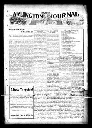 Arlington Journal (Arlington, Tex.), Vol. 15, No. 11, Ed. 1 Friday, April 5, 1912