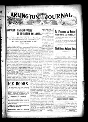 Primary view of object titled 'Arlington Journal (Arlington, Tex.), Vol. 15, No. 18, Ed. 1 Friday, May 24, 1912'.