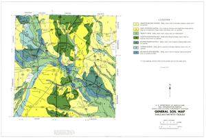 Primary view of object titled 'General Soil Map, Dallas County, Texas'.