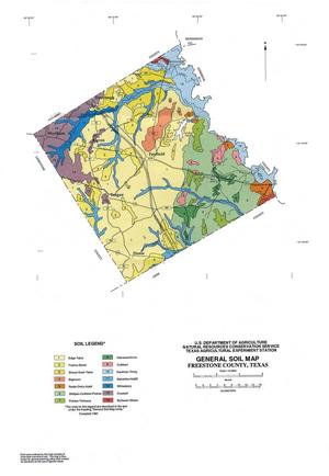 General Soil Map, Freestone County, Texas
